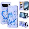 CASAFUNY Cover compatibile con Google Pixel 10 Pro XL, Premium Pelle PU Portafoglio Custodia Magnetica Flip Wallet Case Protettiva Caso con Kickstand Carte Slot per Google Pixel 10 Pro XL, Blu