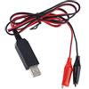 unknows Alimentatore di rete a batteria AA con cavo USB a DC 3V Sostituire 2 batterie AA - PLMN