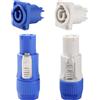 KUOQIY 2 Set 20A 250V AC 3 Pin Connettore Powercon IN e Out, Nac3fca Nac3fcb Powercon Spina del Connettore di Alimentazione con Cacciavite, per Palco Luce e Altoparlanti