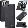 Azororo Cover per Xiaomi 15T Pro 5G, Premium PU Pelle Custodia, Magnetica Carta Fessura Portafoglio Case, Flip Cavalletto Custodia per Xiaomi 15T Pro - Nero