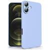 N NEWTOP Cover Compatibile per Apple iPhone 16, Custodia TPU SOFT Gel Silicone Ultra Slim Sottile Flessibile Case Posteriore Protezione Fotocamera Anti Urto Guscio Scocca Colorato Fina (Lavanda)