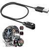 MBROS Compatibile per Cavo USB Compatibile per ESFOE 2024 Smartwatch Orologio Intelligente Uomo 1.43 ‎EF5 (Nero)