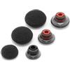 Okuli 3 x Gommini & Schiuma Auricolari in Silicone Ricambio per Plantronics Voyager 5200, 5210, 5220 Auricolari Cuffie