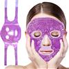 coldchill Maschera fredda per il viso, maschera rinfrescante, riutilizzabile, per il trattamento del calore e del freddo per affaticamento degli occhi, gonfiore agli occhi, arrossamenti, occhi gonfi, occhiaie