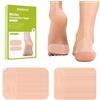 Bukihome Cerotti per Vesciche - 96 Pezzi di Precisione, Cerotti Idrocolloidali Forte Adesione, Moleskin per Piedi Tallone e Dita, Riduce l'Attrito, Due Misure (Beige)