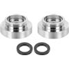 QUARKZMAN 2 Pezzi Adattatore Aeratore Rubinetto, Femmina M28 A Maschio M22 Con Guarnizione, Lunghezza 13mm