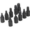 Aramox Estrattori per Viti 10 Pezzi 3,18-10,32mm | Set, Rimozione, Acciaio Cromo Vanadio, per Officina e Fai-da-te