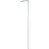 QUARKZMAN Chiave Esagonale Brugola Testa Sferica 2,5mm Metriche Braccio Extra Lungo Forma L Strumento Riparazione Acciaio al Cromo Vanadio per Riparazioni Domestiche, Tono Argento