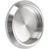 LINTRA Maniglia Porta Interna, 68 mm Acciaio Inox 304 Maniglia Porta Acciaio Inox 304, Tondo Autoadesivo Shower Door Handle, per Ante Scorrevoli, Armadi a Specchio, Armadi