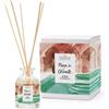 MAMI Srl PAESAGGI OLFATTIVI FUGA IN ORIENTE AMBRA E SANDALO DIFFUSORE D'AMBIENTE CON BASTONCINI 120 ML
