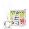 MAMI Srl PAESAGGI OLFATTIVI AURORA FLOREALE ORCHIDEA E YLANG-YLANG DIFFUSORE AMBIENTE CON BASTONCINI 220 ML