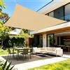 LOVE STORY Vela ombreggiante 3.5x5m Rettangolare Impermeabile UV95% per Patio