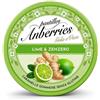 Anberries Anberries Lime e Zenzero 50 g, Pastiglie Gommose
