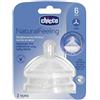 Chicco Tettarella Step Up 3 Silicone 6+ Mesi 2 Pz