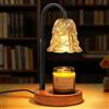 Siyecioa Lampada Scalda Candela, Vintage Candle Warmer Lamp con Timer e Dimmer, Altezza Regolabile, per Candele Profumate in Vetro, Casa, Camera da Letto, Decorazione, con 2 Lampadine (B)