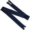 Aerzetix - Set di 6 Cerniere a Spirale N°5 da 70 cm | separabili | Blu Scuro con cursore Decorativo | per progetti di Abbigliamento, Sartoria Personalizzata e creazioni Tessili