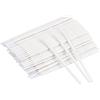 Joyan 100 Pezzi Micro Applicatori a Pennello, Monouso Applicatori Ciglia Estensione Micro Mascara Spazzole, Micro Spazzole Bacchette per Trucco e Cura (Bianco)