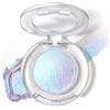 BelleFlair Duochrome Ombretto Glitter, Ombretto Cangiante Olografico, Brillante e Scintillante per Trucco Occhi, Metallico Effetto Evidenziazione Radioso (Blu)