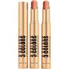 Bploar 2 ombretti ombrello-matita 3 colori sfumati, per modellare un panno, opaco+luccichio fine+perla, highlight, adatto per i capelli (03#)