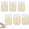 Iensen 600 PZ Mini Fogli di Sapone Portatili - Carta Profumata Usa e Getta per Lavaggio Mani, Adatta ai Viaggi e Sapone Idrosolubile per Campeggio, Escursionismo e Uso Esterno (Giallo)