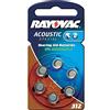 RAYOVAC Acoustic Special 312/1,4 V / 180 mAh - Pile per apparecchi acustici - confezione da 60 (10 x 6)