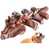 Shenkon Tech Giocattoli da Masticare per Cani (Triceratopo) - Gioco Indistruttibile in Nylon Alimentare e Gomma Naturale, con Sapore di Manzo, per Cani di Taglia Media e Grande, Pulizia Dentale e Gioco Interattivo