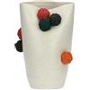 Rituali Domestici - Vaso M in ceramica, 21x20cm, profondità 35cm, collezione Pompompon