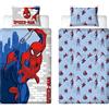 Disney Marvel Avengers Set Copripiumino Singolo Bambini Ufficiale | Copripiumino Reversibile 2 Lati Incluso Federa Coordinata | Design Heroes | Letto Singolo | Polcotone