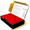 Ubswax Set di 10 Candele di Cera d'api da 20 x 12 cm, Candele Naturali Fai da Te per Bambini, ecologiche per la casa e la Scuola (Rosso)