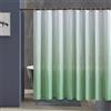 Furlinic Tenda Doccia Antimuffa 240x200 cm Tessuto Grande Erba verde Gradiente Impermeabile Lavabile Tende Doccia Design Poliestere con 16 Ganci