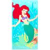 Disney Store Official telo mare in morbido cotone de La Sirenetta, ad asciugatura rapida, per piscina e spiaggia, per bambini, H150 x W74cm