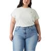 Levi's PL The Perfect Tee Emily Stripe Pale Blu