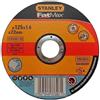 Stanley - FatMax STANLEY B52‎STA32627-QZ Disco abrasivo per il taglio dell'alluminio 125x1,6 (Confezione da 5)