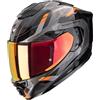 SCORPION Casco EXO-1500 AIR SLEEK Nero Arancione SCORPION