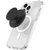 PopSockets: PopGrip Round per Magsafe - Anello Adattatore per MagSafe Incluso - Supporto e Impugnatura per Telefoni Cellulari e Custodia con un Top Intercambiabile - Black