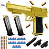 Ycaaeo Pistola Giocattolo Bambini, Armi Giocattolo Pistole, Pistola per Bambini, Pistola Giocattolo Realistica, con Proiettile Morbido, Pistola Giocattolo a Proiettile di Schiuma Modello Desert Eagle