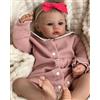 Hserial Bambole Reborn Silicone Femmina Vere Bambola 18pollici 46cm realistica baby dolls toddler Originali Maschio Che sembrano bambolotti