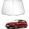 SKTU Parasole Auto compatibile con BMW Serie 1 F20 F40 Serie 2 F22 F44 Parasole Auto Parabrezza interno pieghevole con Protezione UV