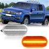 POPMOTORZ 2 Pezzi LED Luci laterali per VW Golf MK3 MK4 J-etta Passat B4 SEAT Altea MK1 Ibiza MK2 MK3 MK4 Fiesta MK5 Focus MK2, LED Indicatori di Direzione Frecce Laterali con Canbus Senza Errori