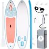 Tuxedo Sailor SUP Gonfiabile Adulti 320 cm Stand Up Paddle Board, Tavola da SUP Paddle Board con Accessori, Tavola Gonfiabile 2 Posti (Orange & Blue)