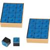 HJYDGJ 24 pezzi Gesso da biliardo Standard Gesso da biliardo Master Kreide per stecca da biliardo antiscivolo Gesso da biliardo Kreide Blu Gesso da biliardo Blu Gesso da biliardo