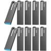 JOIOT Chiavetta USB 32 GB 10 Pezzi Pennetta USB 3.0 Pen Drive Impermeabile USB Flash Drive Chiavette Memoria USB Stick per Computer Laptop MacBook Windows