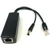 DSLRKIT DC 5V 2.4A Active PoE Splitter Power Over Ethernet 802.3af 5.5x2.1mm