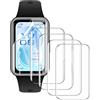 Natbok 5 pezzi Pellicola Protettiva per Huawei Band 11 1,62, Anti-Graffi Senza Bolle Alta Definizione Trasparente TPU Protezione Schermo per Huawei Band 11