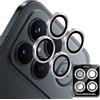 Datree Pellicola Fotocamera per Xiaomi Poco F8 Ultra, Durezza 9H Vetro Temperato Camera Protezione Lente Anello Individuale in Metallo, HD Anti Graffio Fotocamera Pellicola - Argento