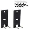 Cicony Coppia di supporti da parete in acciaio per Bose OmniJewel Lifestyle 650 Home Speaker (Black)