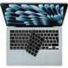 MasiBloom Custodia per tastiera in Silicone per MacBook Air 13,6/15 pollici M5-M2 Chip 2026-2022 Modelli A3449 A3241 A3240 UK/EU Layout laptop accessori di protezione per tastiera