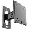 PUTORSEN Supporto Monitor Muro Parete da 17-49 Pollici,Supporto per Monitor Capacità di Inclinazione e Rotazione,VESA 75x75/100x100mm Capacità di Carico 20kg