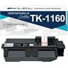 LCL TK-1160 TK1160 Nero Cartucce di Toner Compatibile per Kyocera Ecosys | TK-1160 Compatible per Kyocera Ecosys P2040dn P2040dw P2050dn(1-Pack)