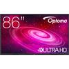 Optoma 1861RK lavagna interattiva 2,18 m (86") 3840 x 2160 Pixel Touch screen Nero HDMI [W3FC0S1W111]